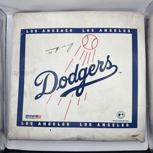 Dodgers WinCraft Seat Cushion — 2002 VTG, Unverified #16 Signature - Picture 1 of 3